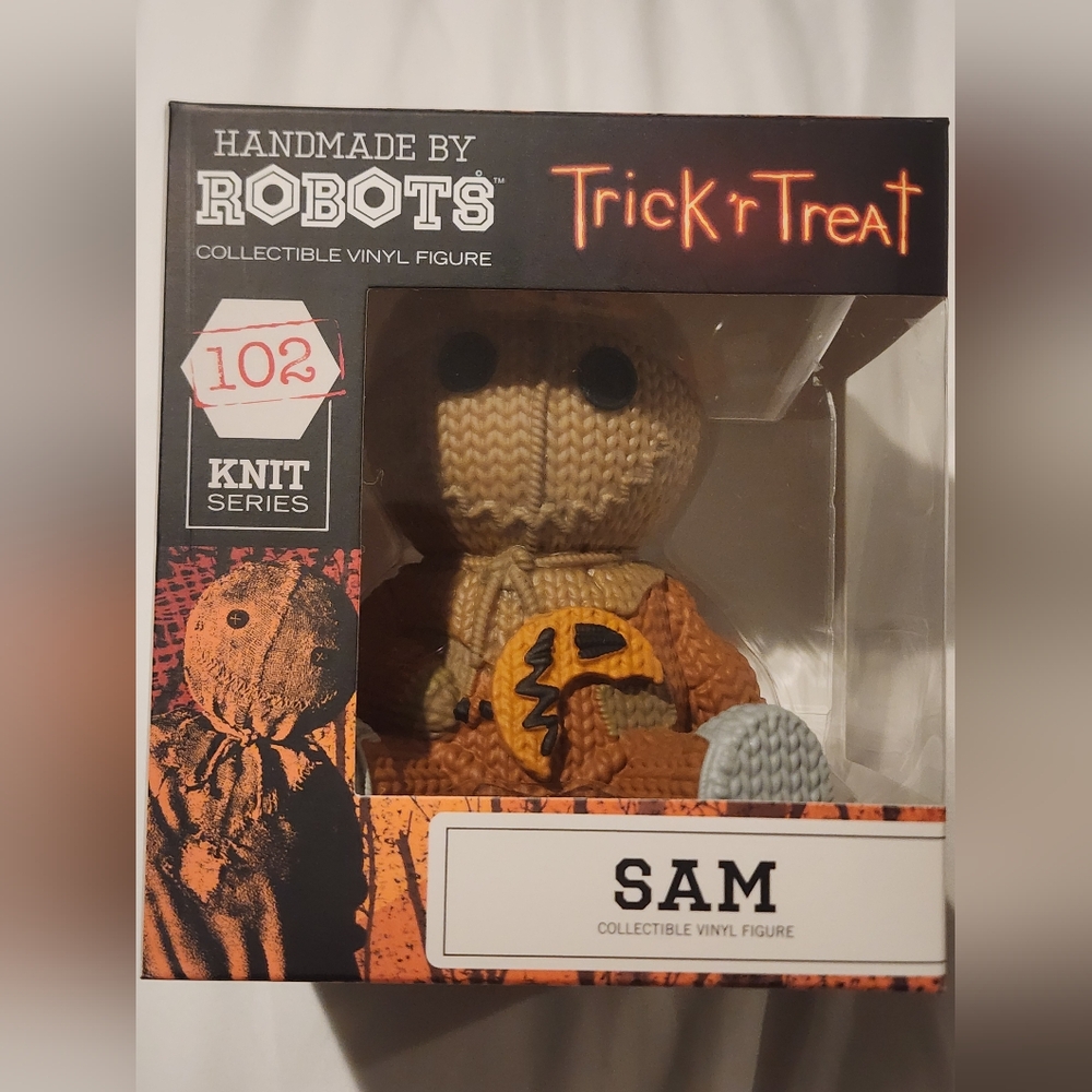 Handmade by Robots Trick 'r Treat Sam Vinyl Figure, NEW IN BOX